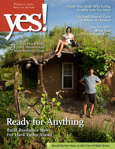 Cob House at Dancing Rabbit Ecovillage in Yes! Magazine Cob House at Dancing Rabbit Ecovillage in Yes! Magazine