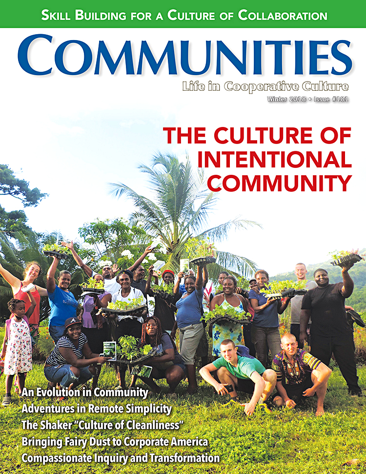 Communities magazine_winter_2018_no.181 Communities magazine Winter 2018 No. 181
