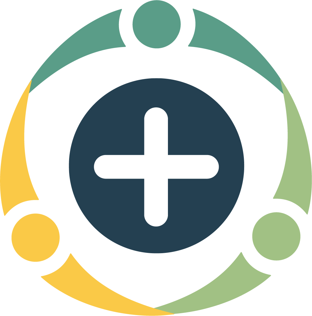 Icon representing community connections and collaboration for intentional communities.