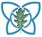 Logo of the Foundation for Intentional Community with a leaf and butterfly design.